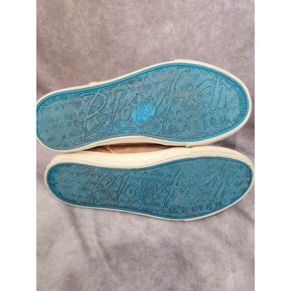 Blowfish Malibu Womens Upland High Top Canvas Sneakers Desert Caramel Size 7 - Picture 9 of 9